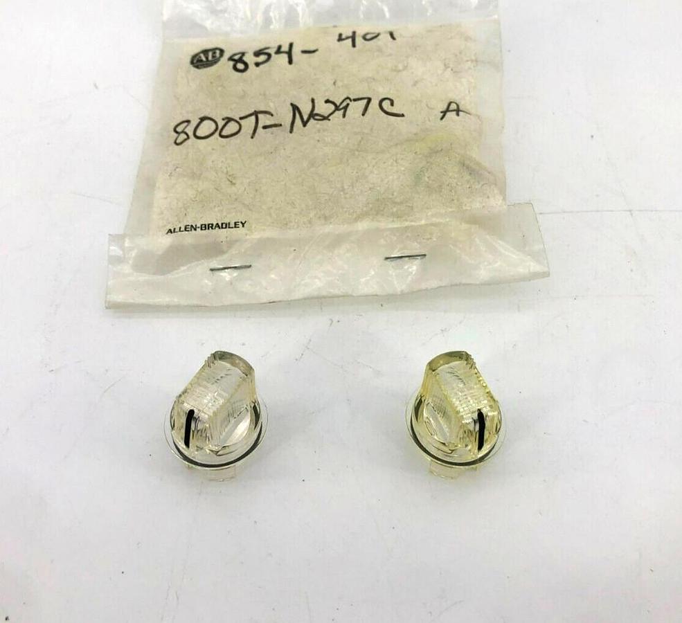 Lot of 2 New Allen Bradley 800T-N297C Pilot Light Caps
