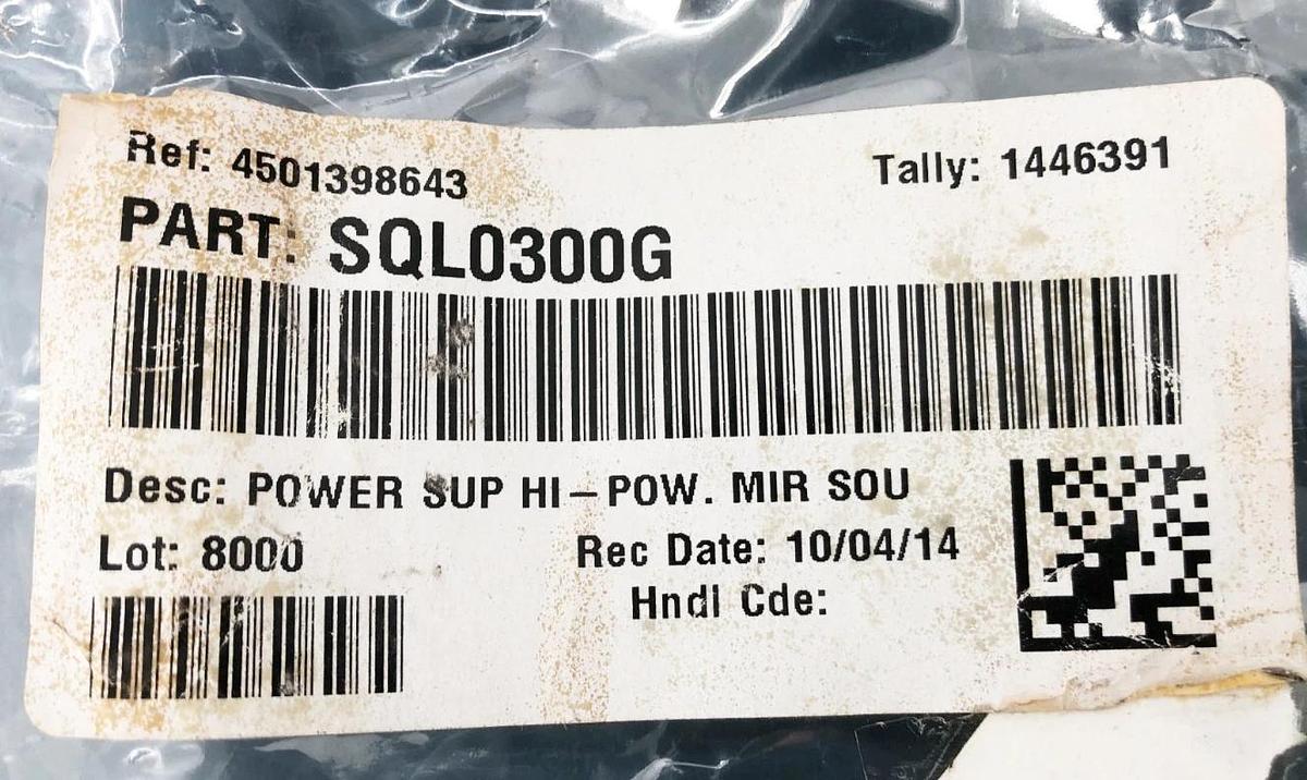New ABB SQL0300G Power Supply HI-POW MIR SOU Rev. 01