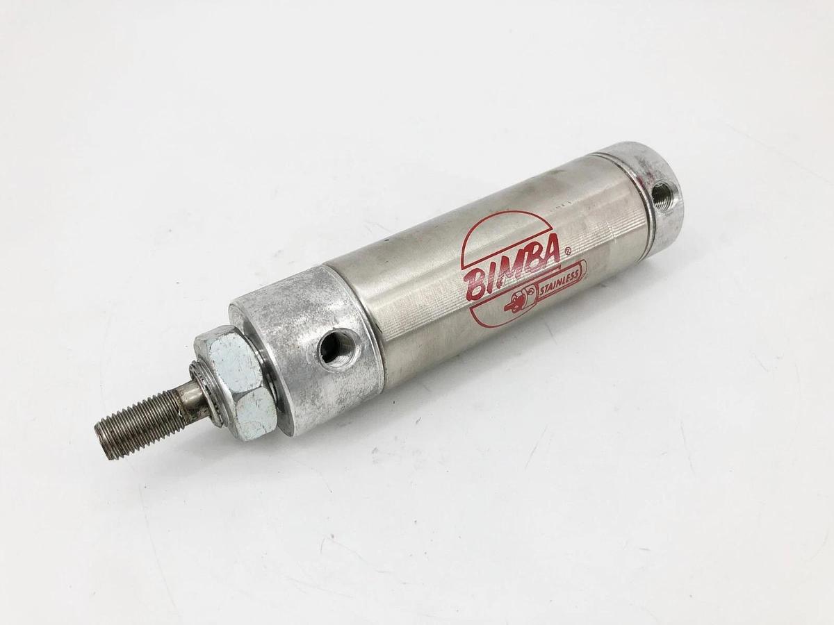Used Bimba C-172.5-DF Pneumatic Cylinder 1-1/2" Bore 2-1/2" Stroke