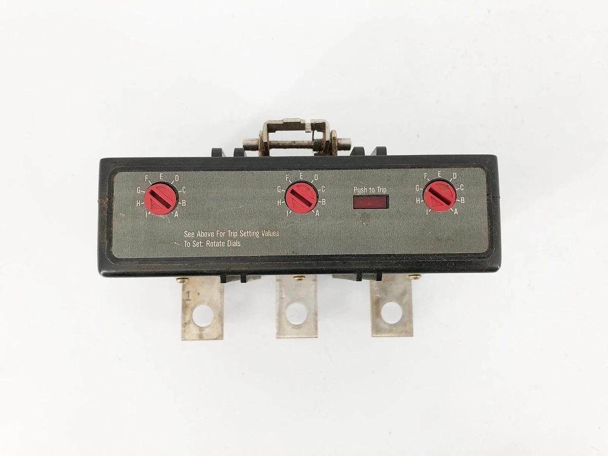 Used Eaton Cutler Hammer 1492D92G60 Thermal Magnetic Trip Unit 400A 600V 3P