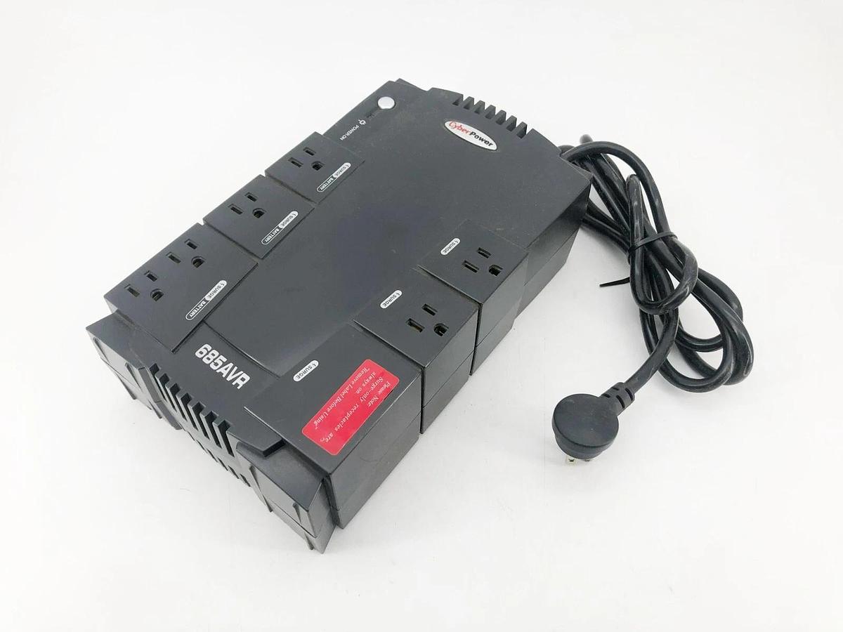 New CyberPower CP685AVRG UPS Battery Backup Surge Protection System 685VA 390W