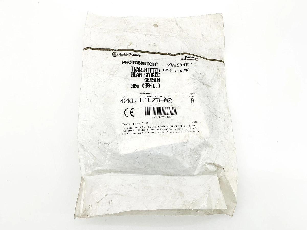 New Allen Bradley 42KL-E1EZB-A2 Transmitted Beam Source Sensor 30M 30VDC Ser.A
