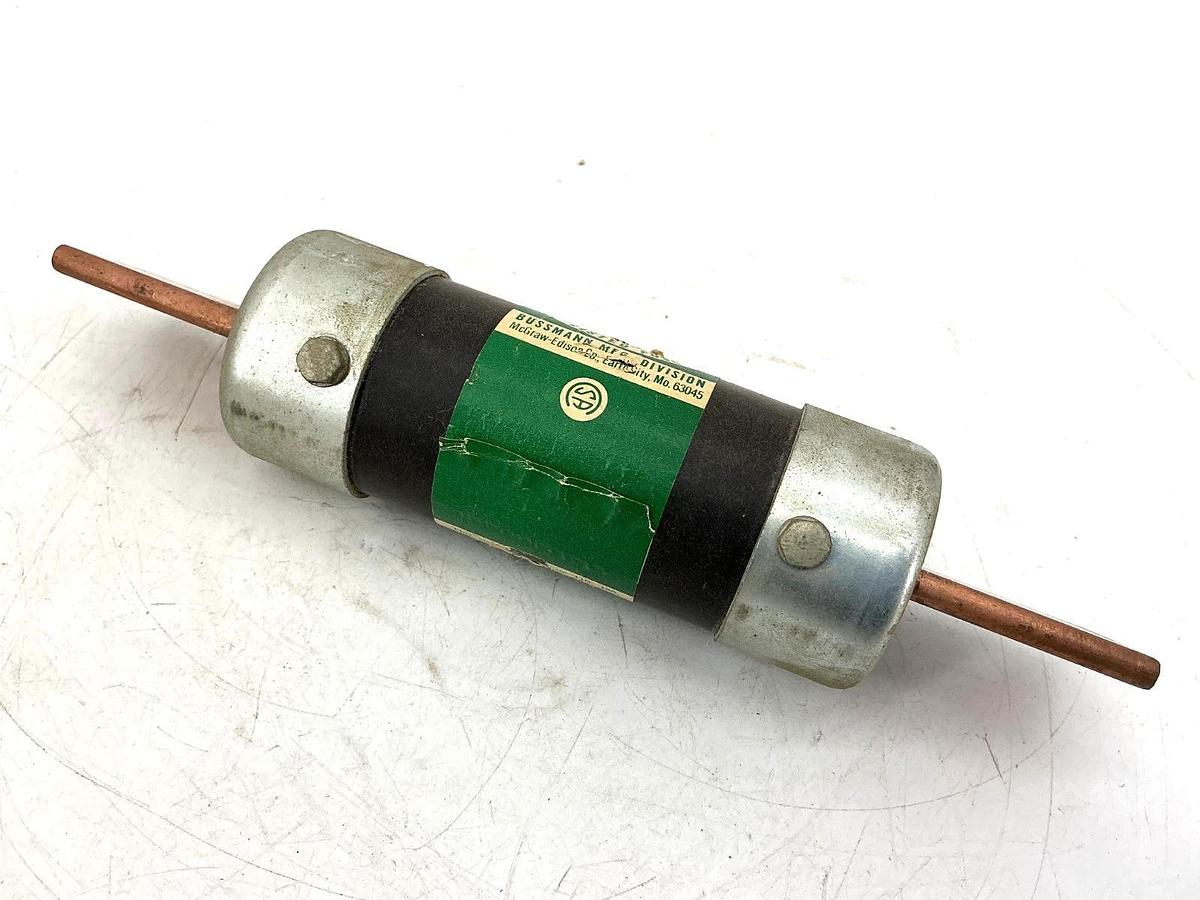 Used Lot of 2 Bussmann NON-125 One-Time Fuse 125A 250V