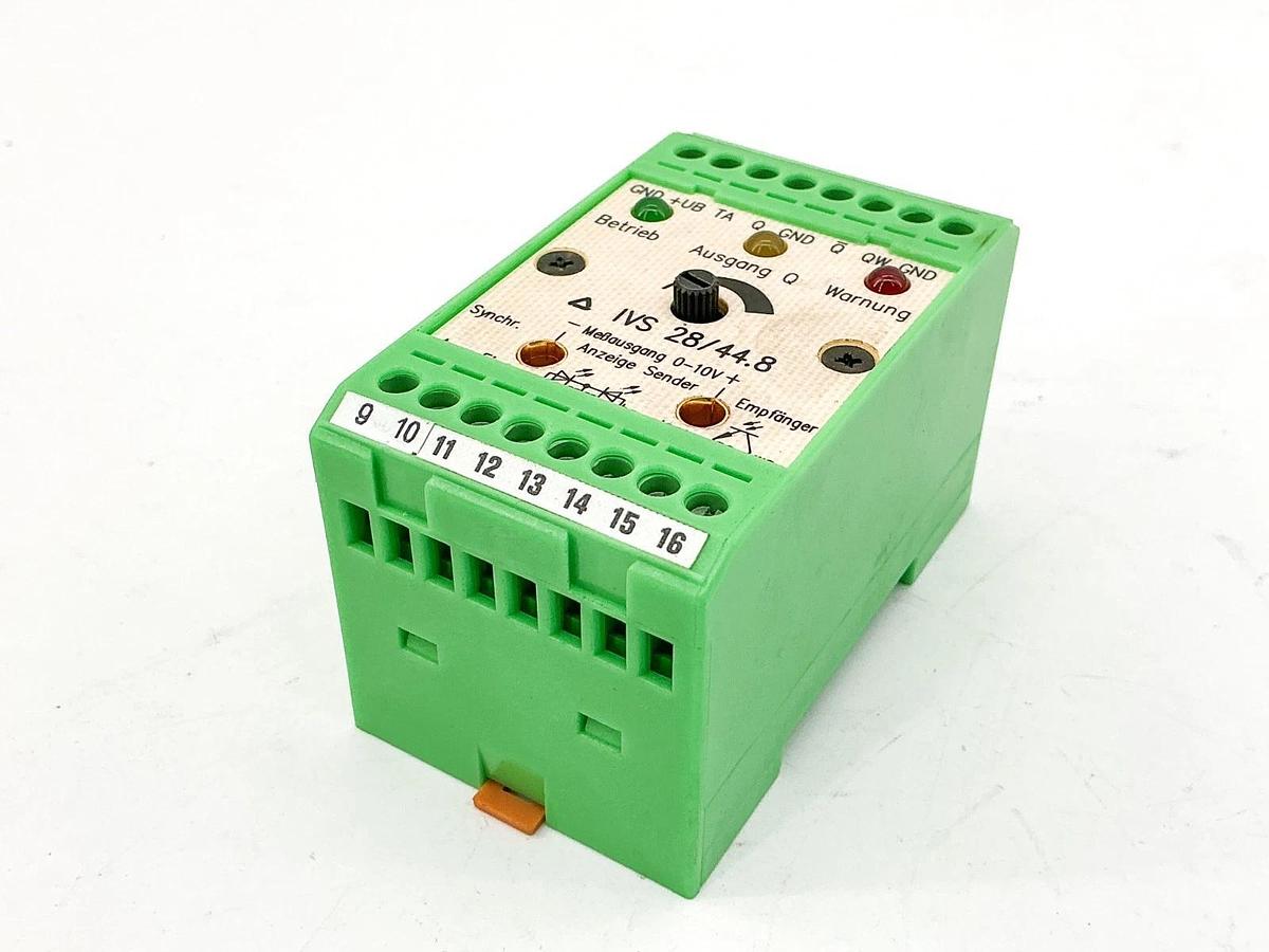 New Leuze Electronic IVS 28/44.8 Amplifier 0-10V