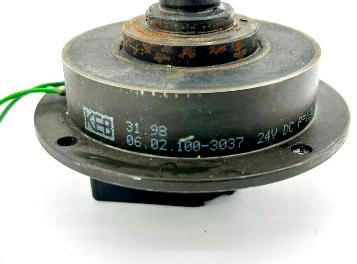 Used KEB 06.02.100-3037 Magnetic Clutch Brake, 24VDC, HED8-5500 F11