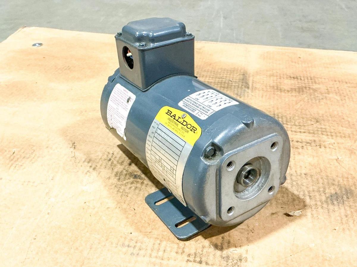 Used Baldor 33-1079-1002 Electric Motor 1-1/2HP 3PH 460V 3450RPM