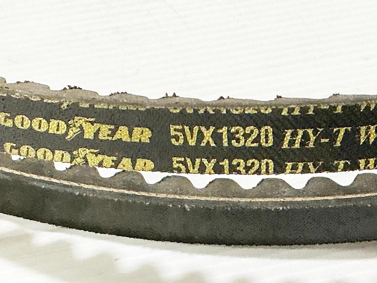 New Goodyear 5VX1320 Cogged Belt 132" Length 0.62" Width - No Box
