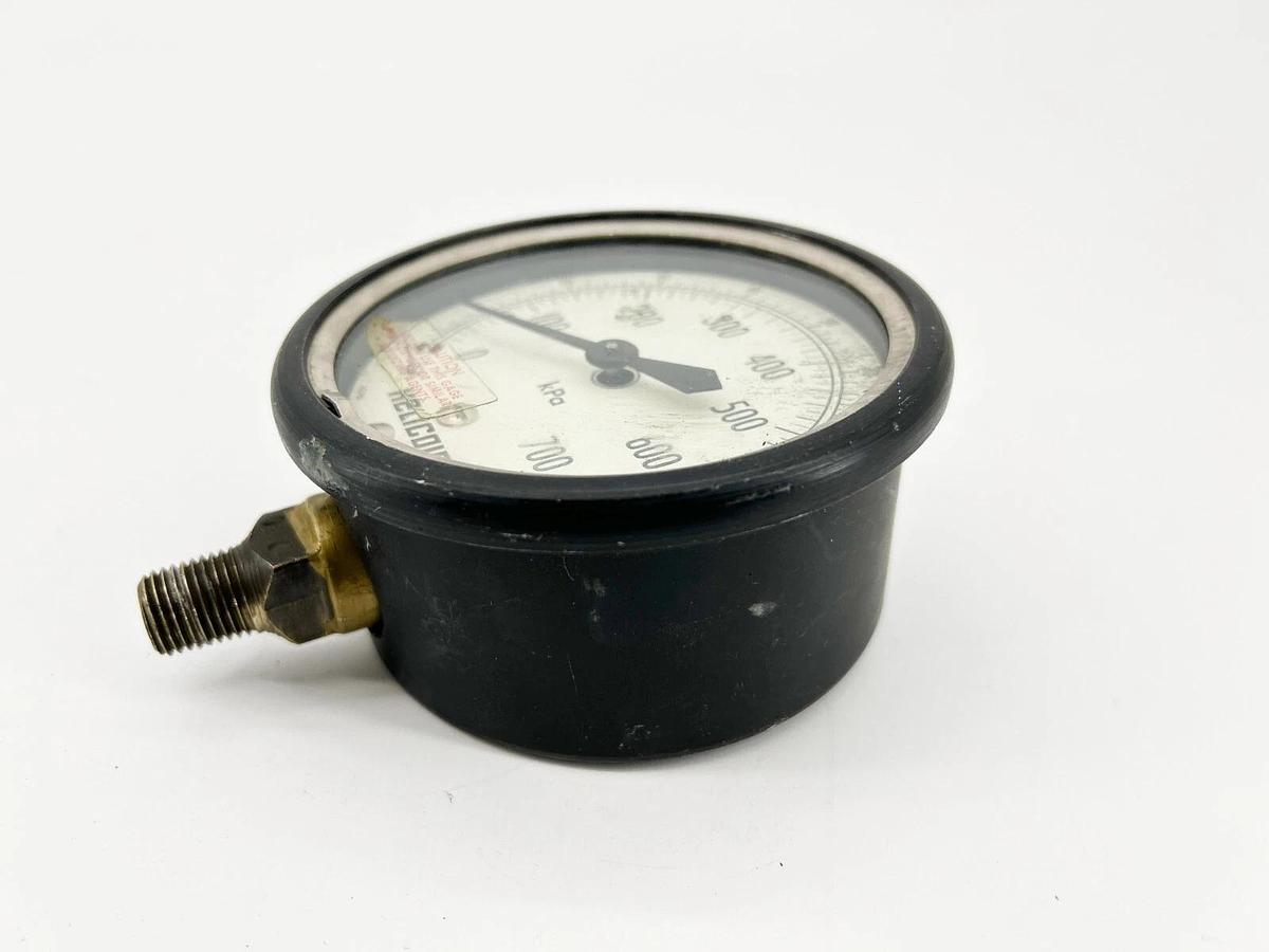 New Helicoid 4246 Guage 0-700kPA 4" Dial