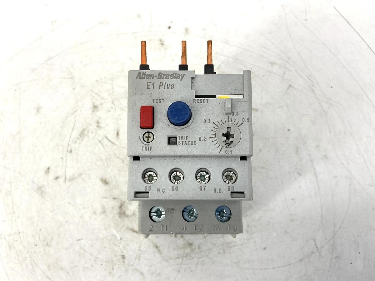 New Allen Bradley 193-ED1AB Ser B Overload Relay 3PH 0.1-0.5A Class 10 - No Box