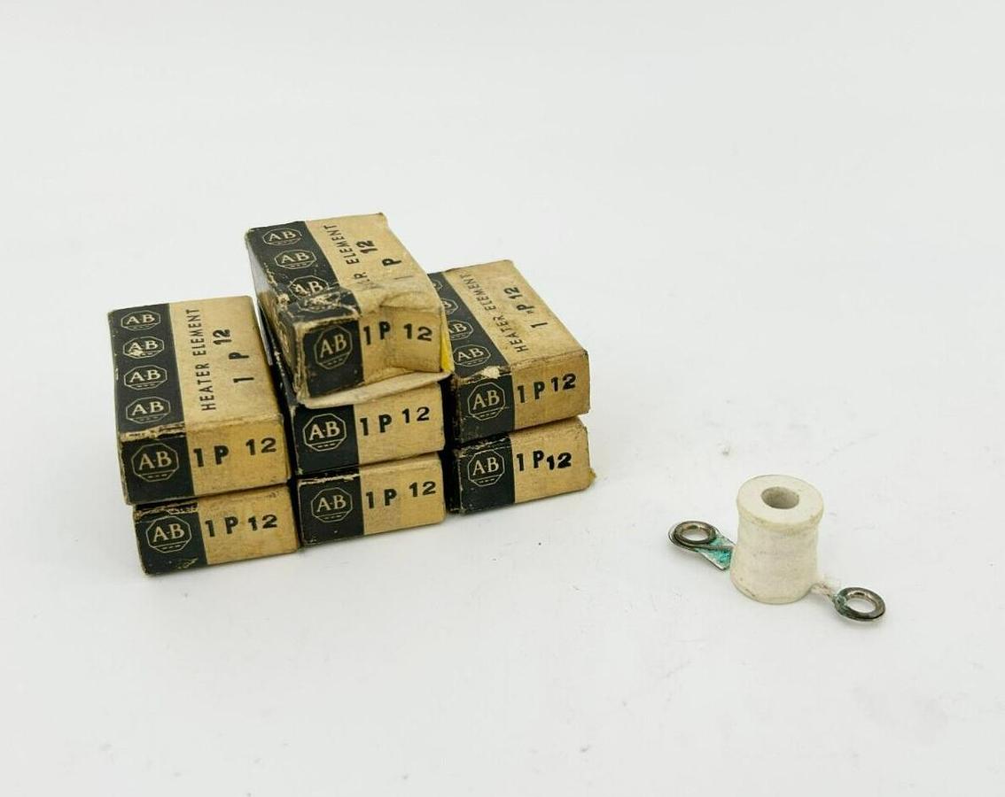 Lot of 7 New Allen Bradley 1P12 Heater Elements