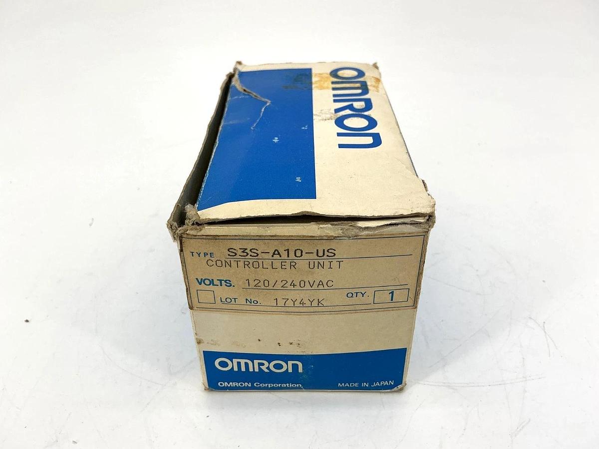 New Omron S3S-A10-US Controller Unit 12-Pin 120/240VAC Relay Contact 5A 250V