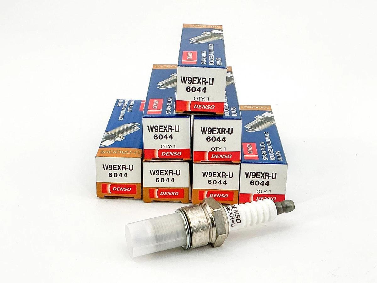 New Lot of 7 Denso 6044 U-Groove Spark Plug W9EXR-U