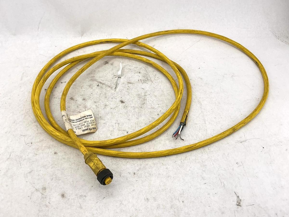 Used Allen Bradley 1485R-P3R5-C Ser A DeviceNet Female Cable 5-Pin 3A 24VDC