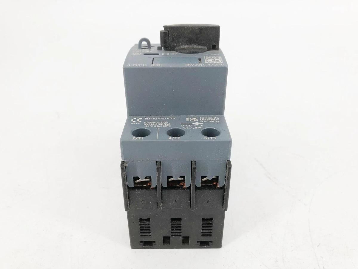 Used Siemens 3RV2011-4AA10 Motor Circuit Breaker 10-16A 3-Pole