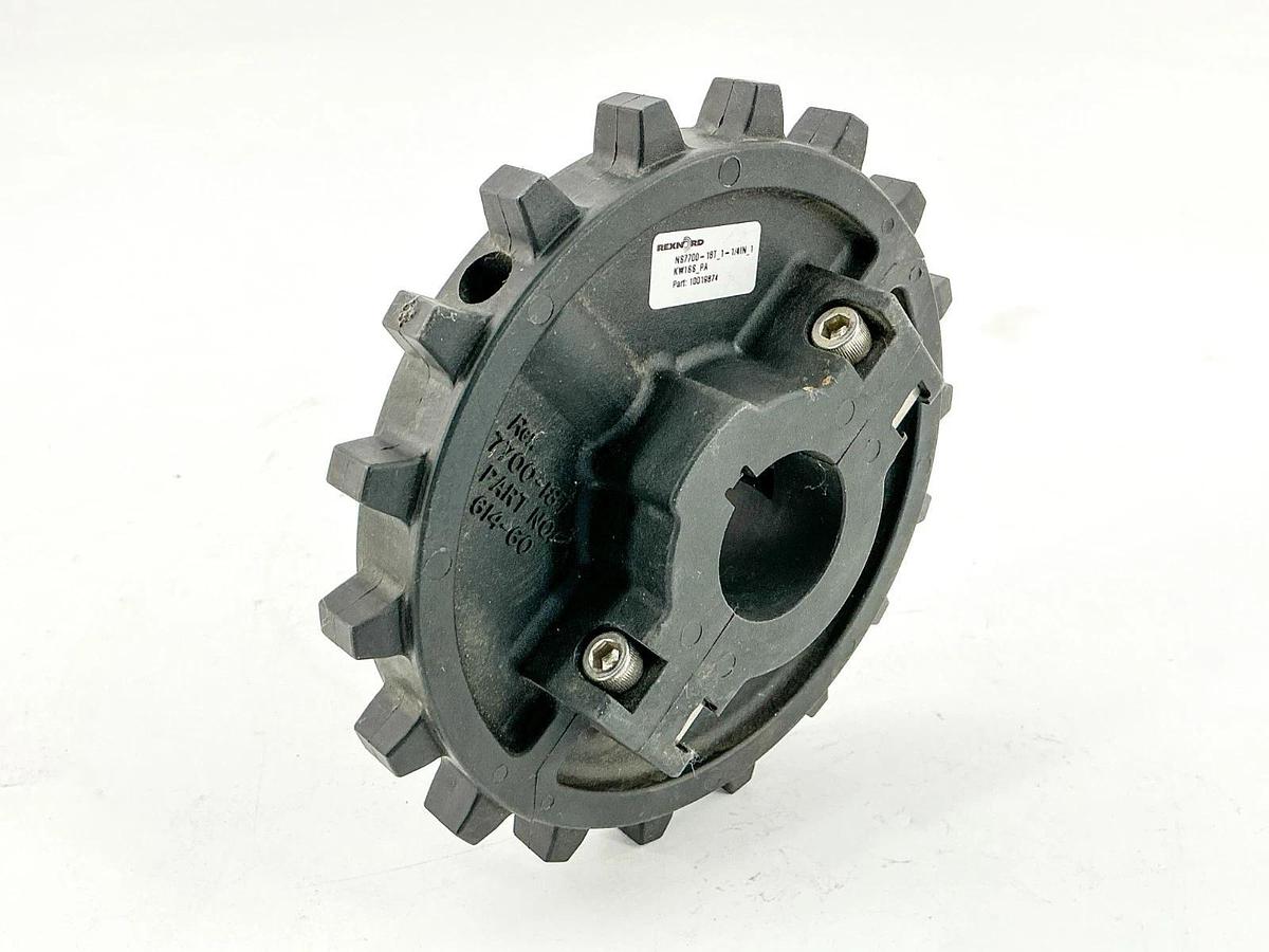New Rexnord 10019874 Split Molded Sprocket NS7700-18T_1-1/4IN_1KW1SS_PA - No Box