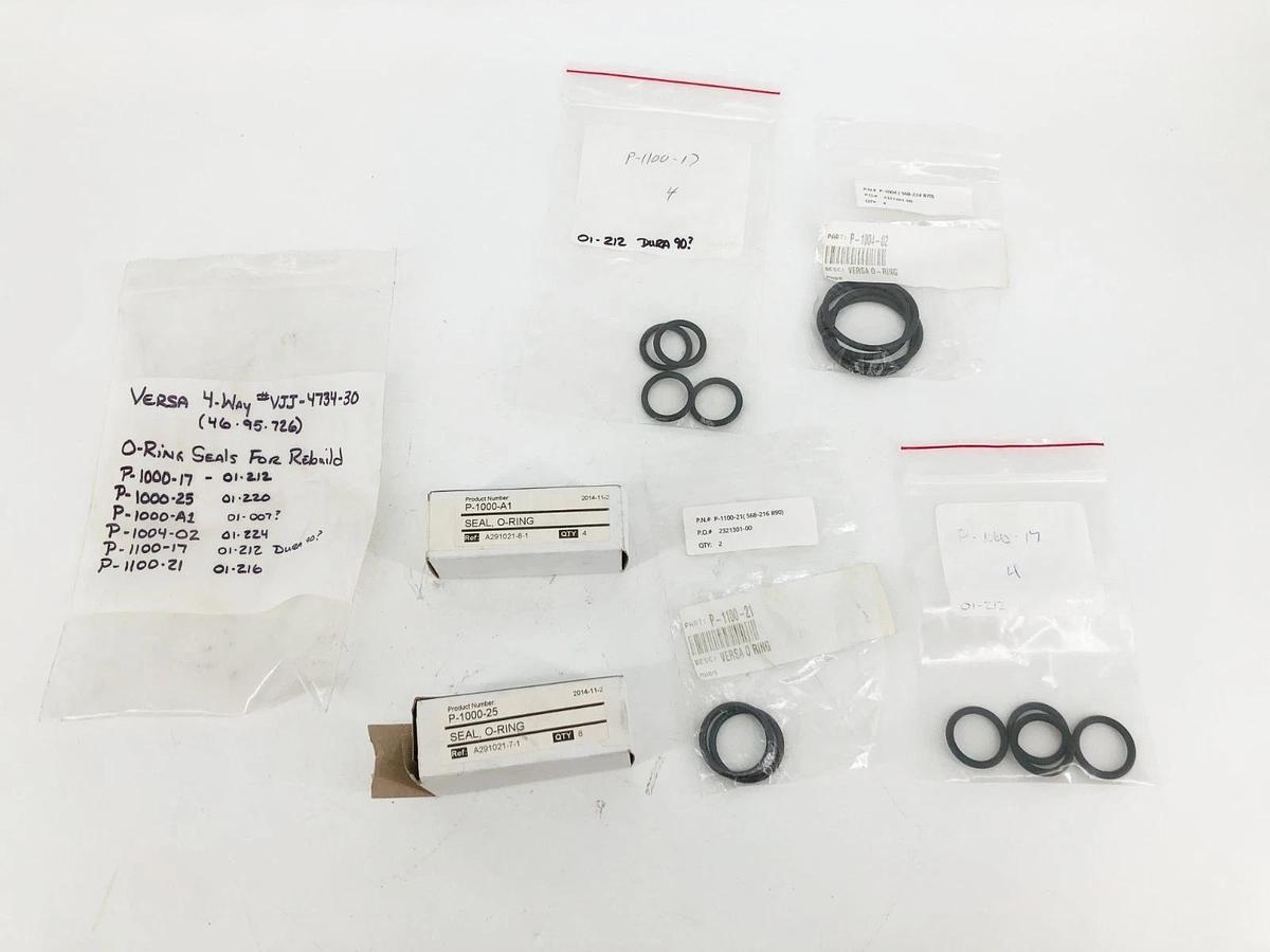 New Versa O-Ring Rebuild Kit for VJJ-4734-30 4-Way Air Valve