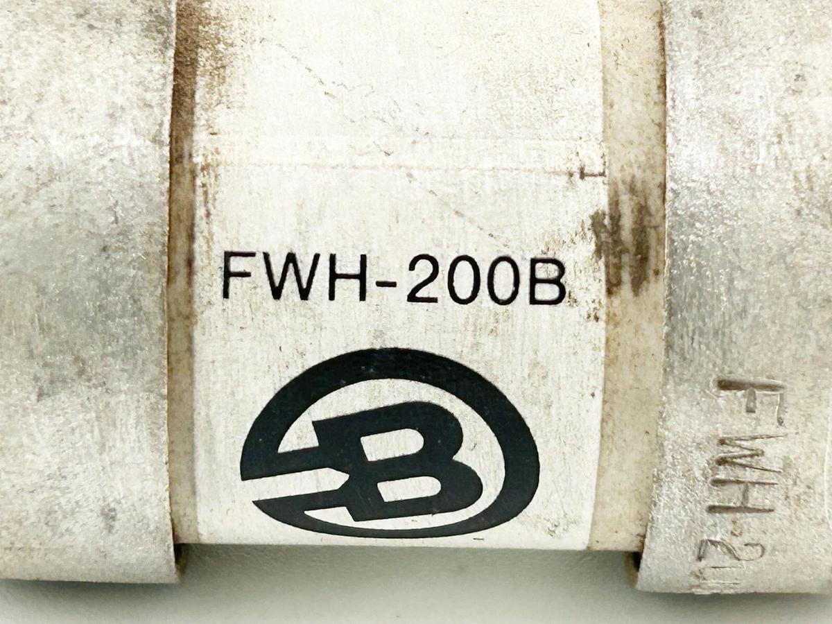 Used Bussmann FWH-200B Fast Acting Semiconductor Fuse 200A 500V