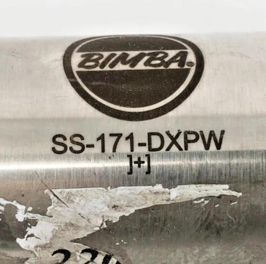 New Bimba SS-171-DXPW Double Acting Cylinder 1-1/2" Bore 1" Stroke - No Box