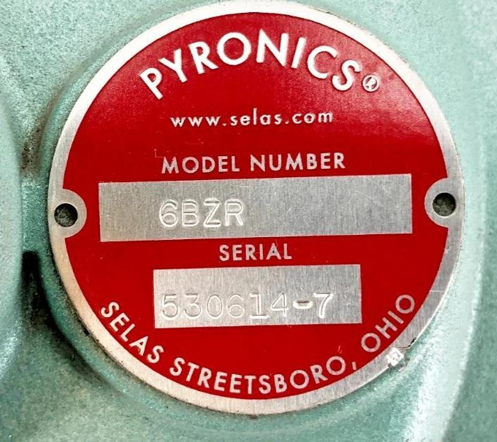 New Pyronics 6BZR Balance Zero Pneumatic Regulator 3/4" NPT - No Box