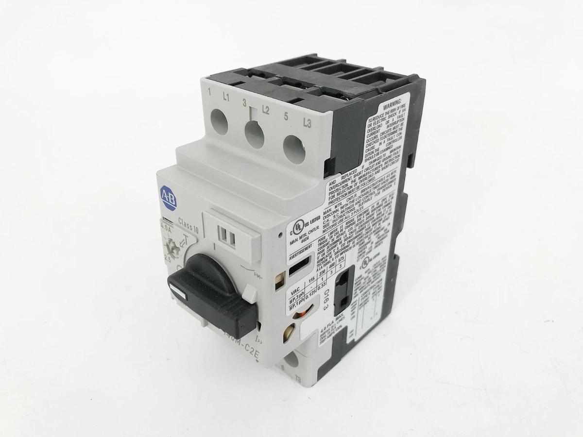 New Allen Bradley 140M-C2E-B40 Ser. D Motor Protector Breaker 2.5-4A - No Box