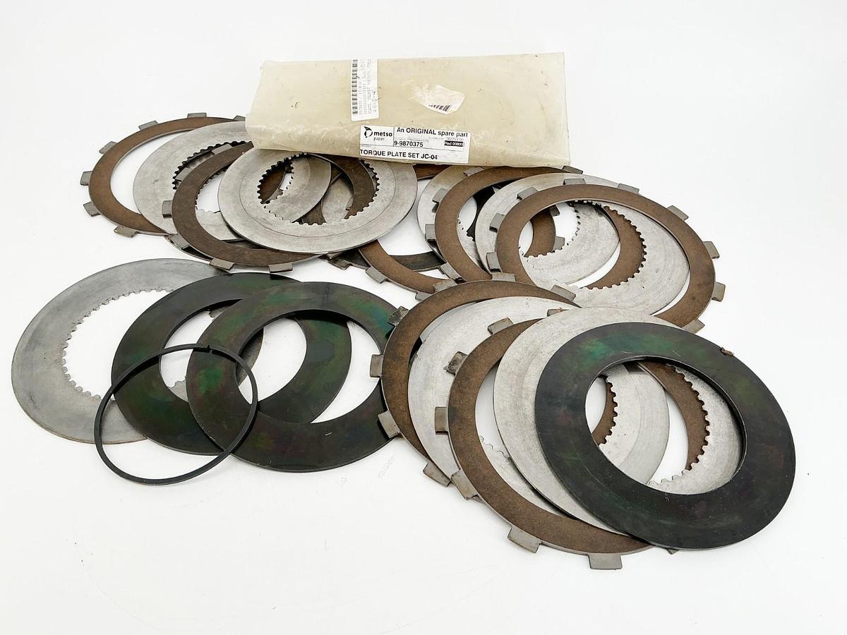 Used Metso Paper 9-9870375 Torque Plate Set JC-04
