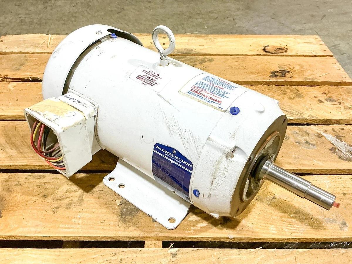 New Baldor JMWDM3616T Electric Motor 7.5HP 3PH 460V 18.5A 3450RPM 36K605X875H1