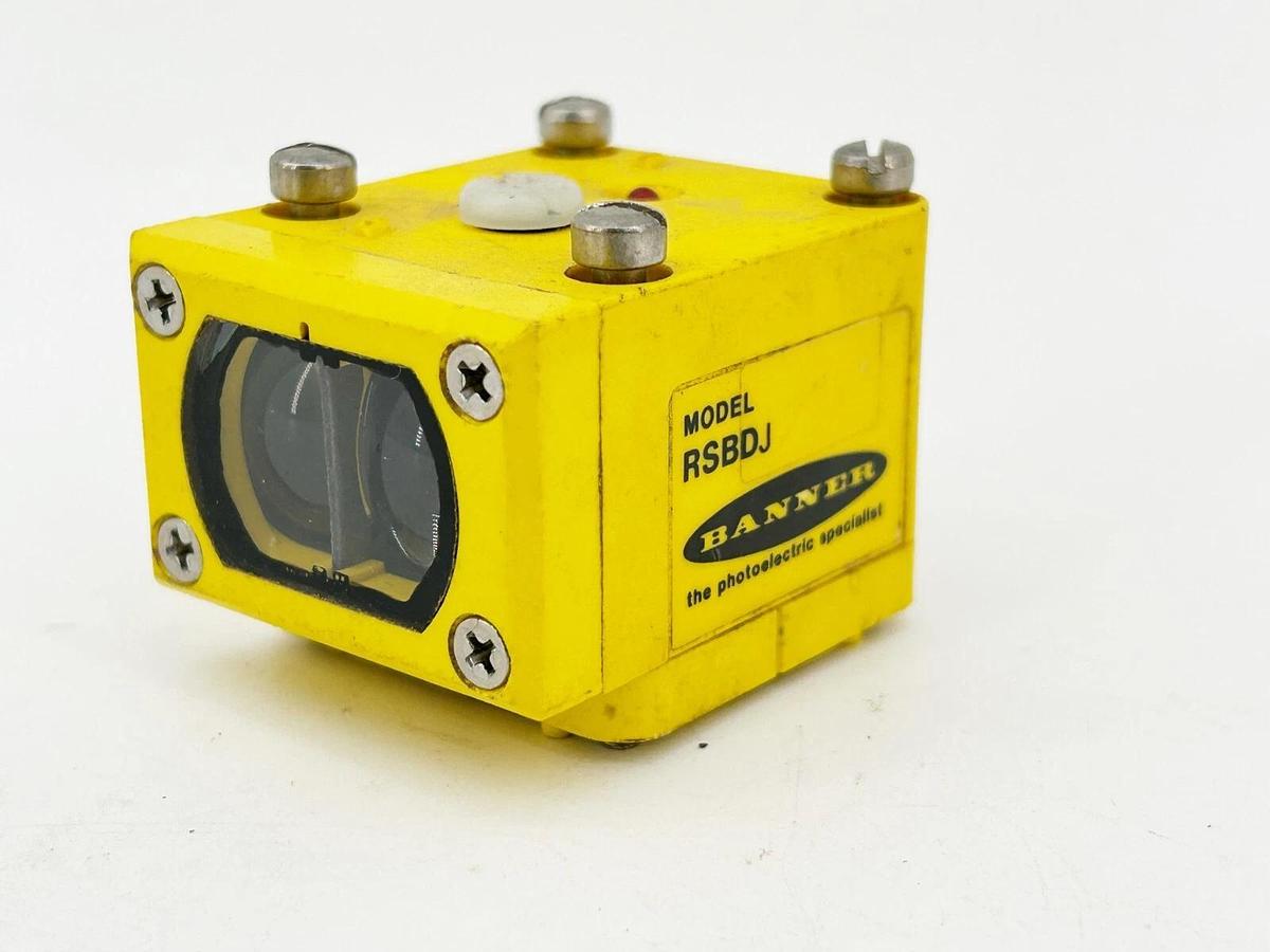 Used Banner Engineering RSBDJ Photoelectric Sensor Scanning Head Infrared