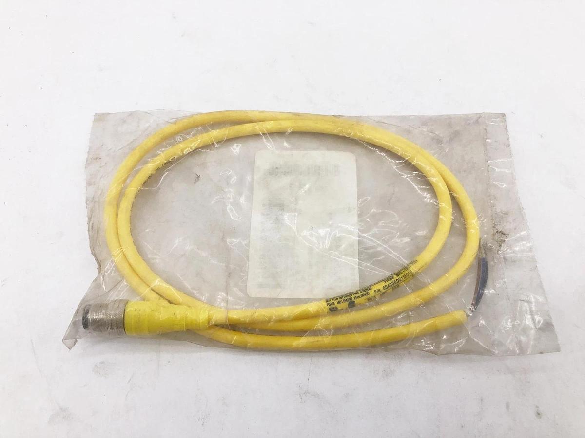 New Brad Connectivity 1200650449 Cable 4-Pole Male Straight 804006D01M010