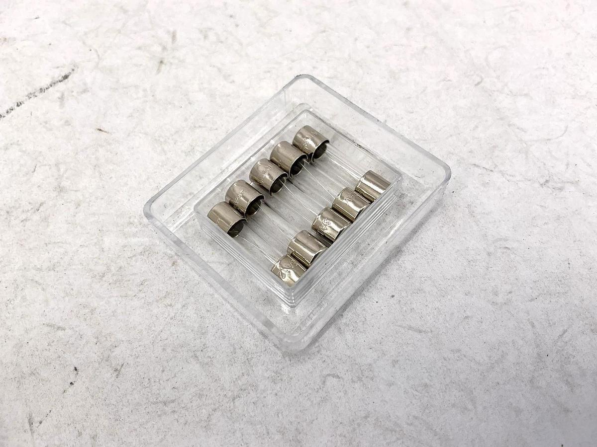 Lot of 15 New Bussmann GMA-5-R Glass Mini Fuses 5A 125V