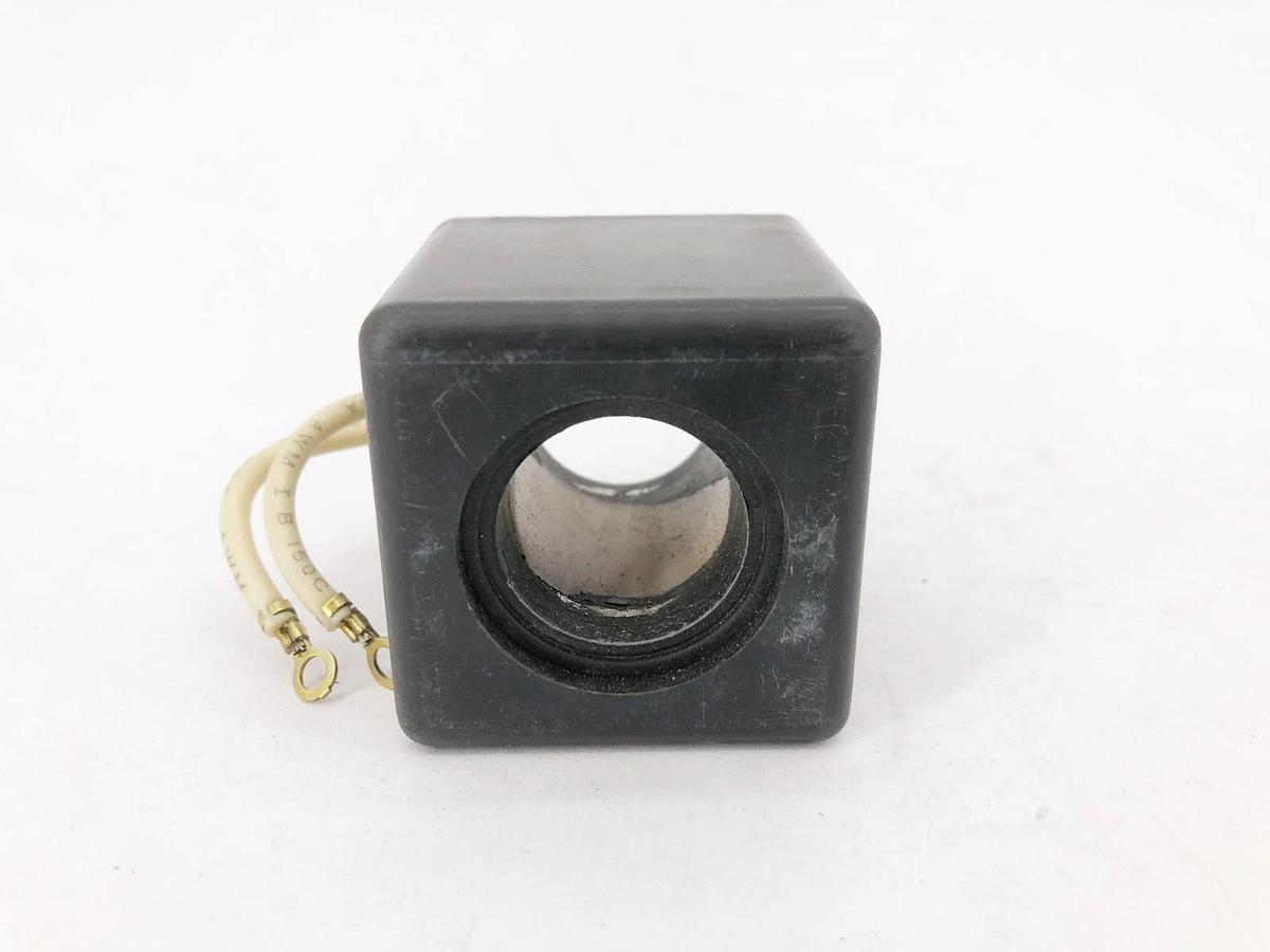New Vickers A 02-101730 Solenoid Valve Coil Black 110V50 .39A - No Box