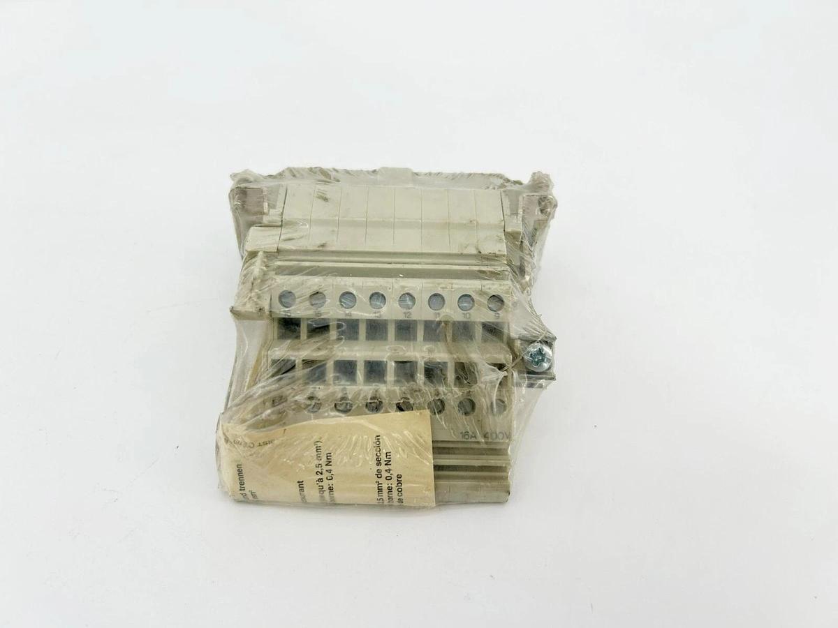 New ILME CTM-16L CT Series Insert, Male, Size 77.27, 16 Pin, 16A, Screw Left