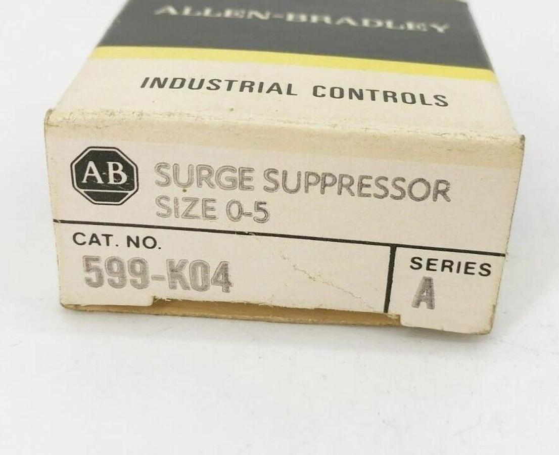 Lot of 2 New Allen Bradley 599-K04 Ser. A Surge Suppressors Size 0-5