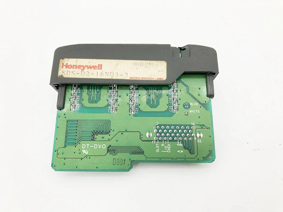 Used Honeywell SDS-D2-16ND3-2 Input Module 24VDC 16 Point