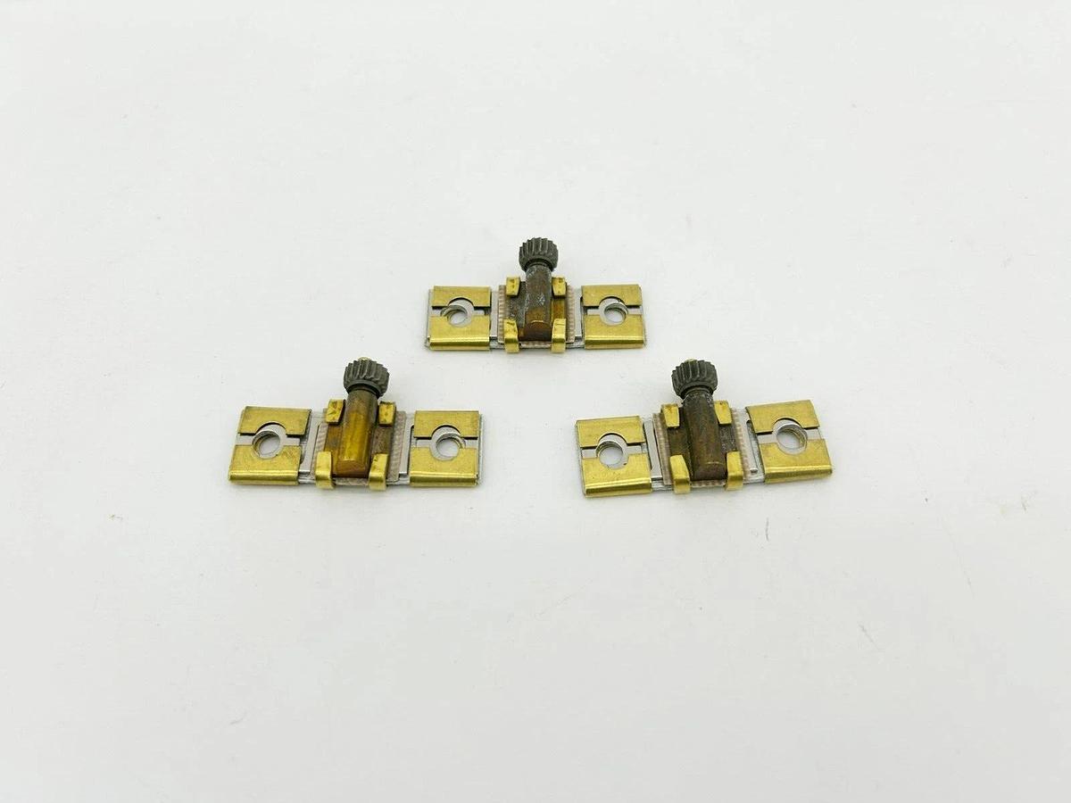 Lot of 3 New Square D B6.25 Heater Overload Relays