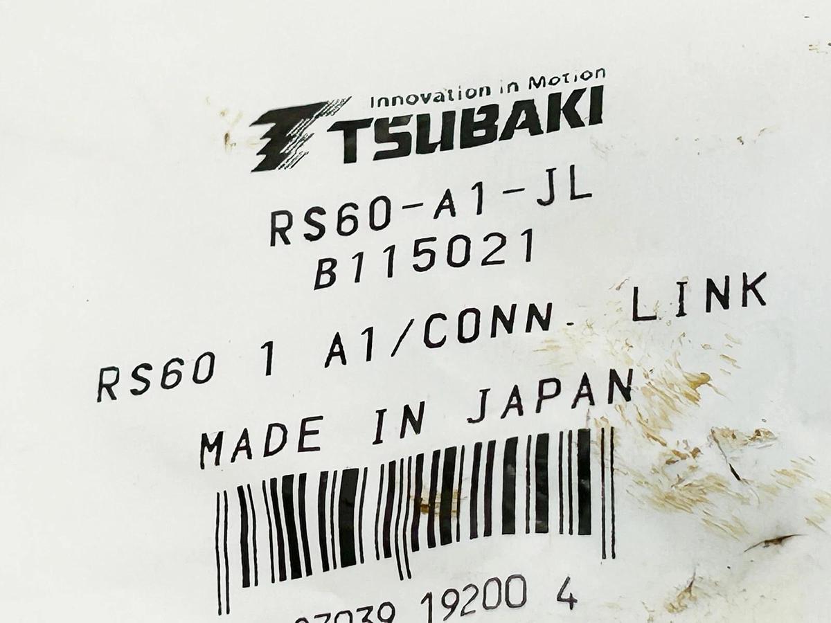 New Lot of 3 Tsubaki RS60-A1-JL Roller Chain Link RS60 1 A1/CONN LINK B115021