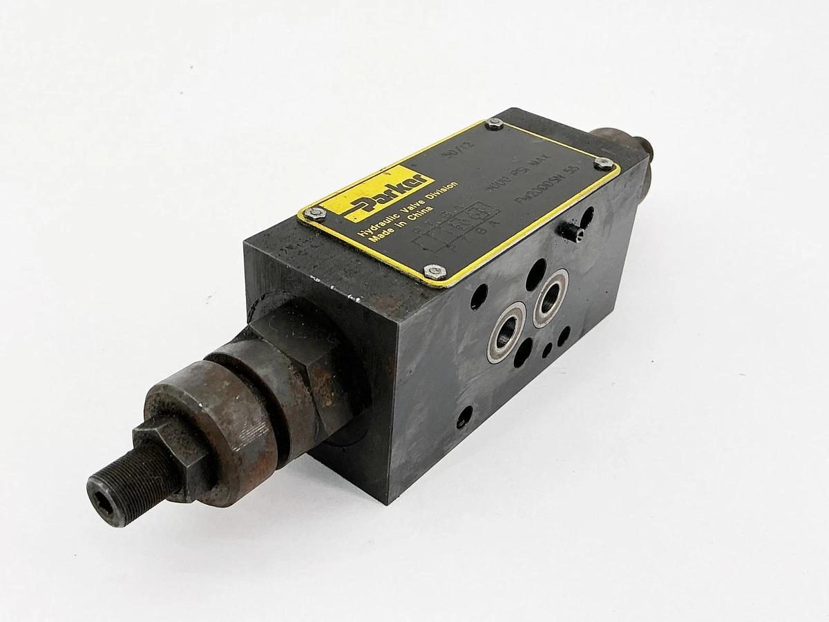 Used Parker FM2DDDSN 55 Flow Control Valve 5000PSI