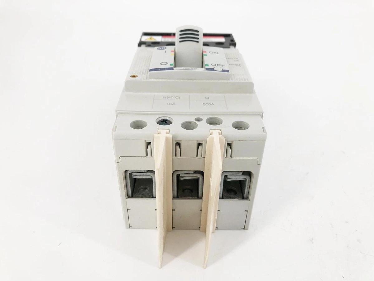 New Allen Bradley 140G-G6C3-C60 Circuit Breaker 60A 3P 480V-600Y/347V - No Box