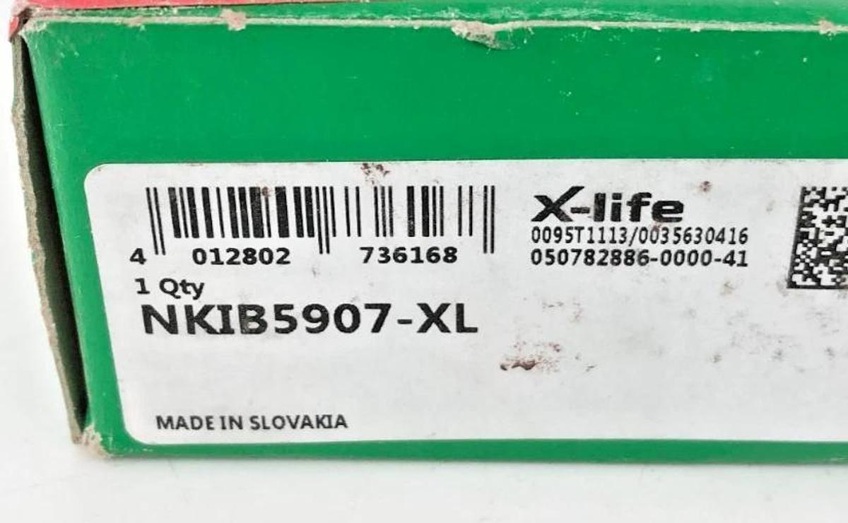 New INA NKIB5907-XL Angular Contact Ball Bearing 35mm x 55mm x 27mm
