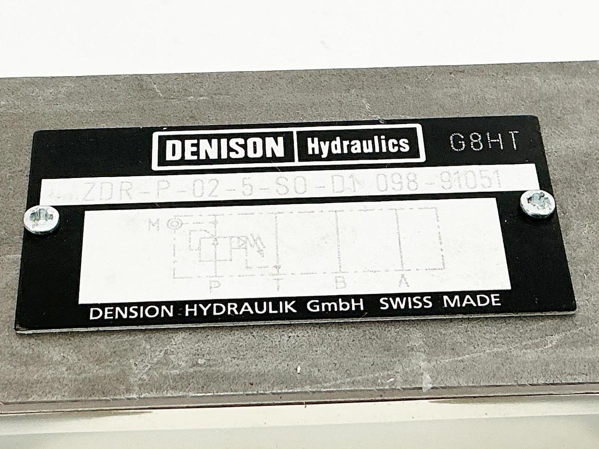 New Denison ZDR-P-02-5-S0-D1-098-91051-0 Pilot Operated Pressure Recucing Valve