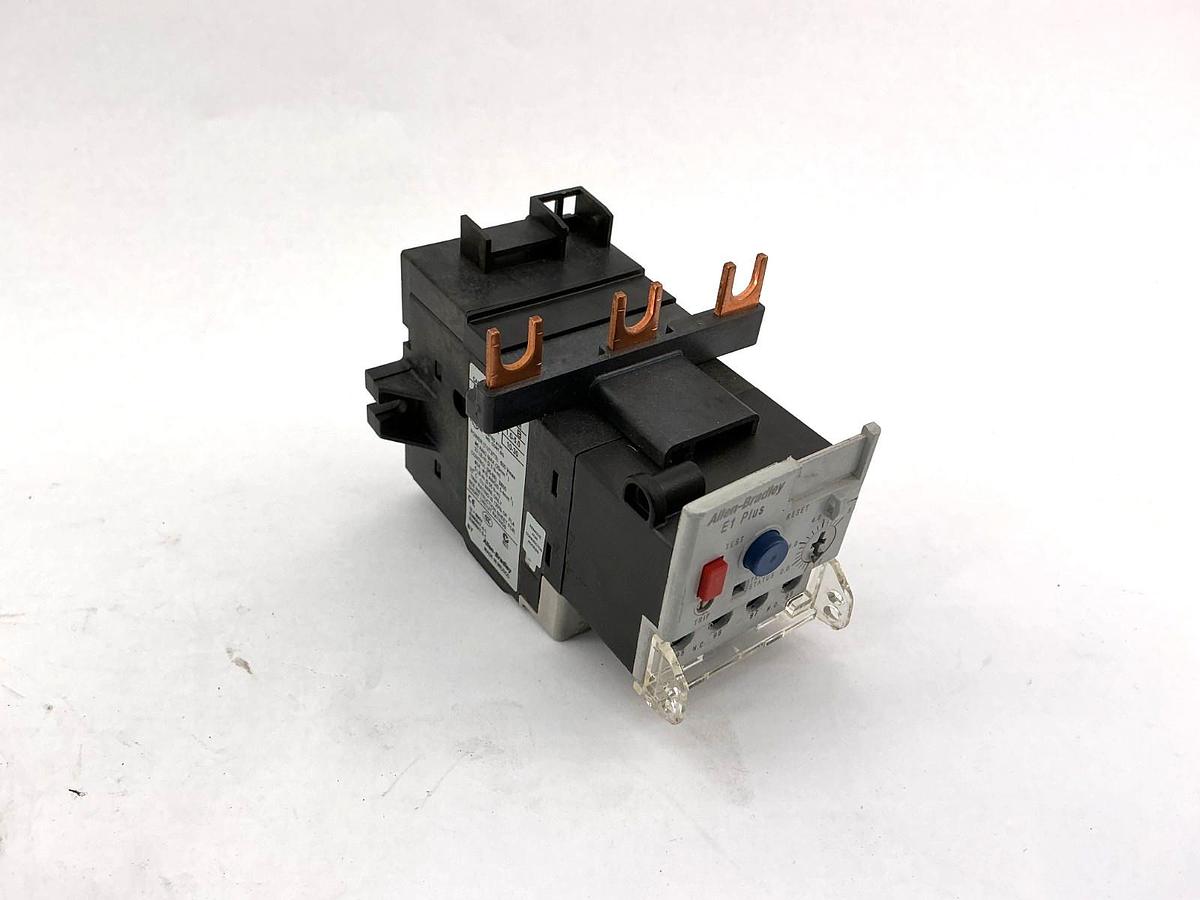 Used Allen Bradley 592-EECC Ser B Overload Relay 1.0-5.0A 3 Phase Missing Reset Cover