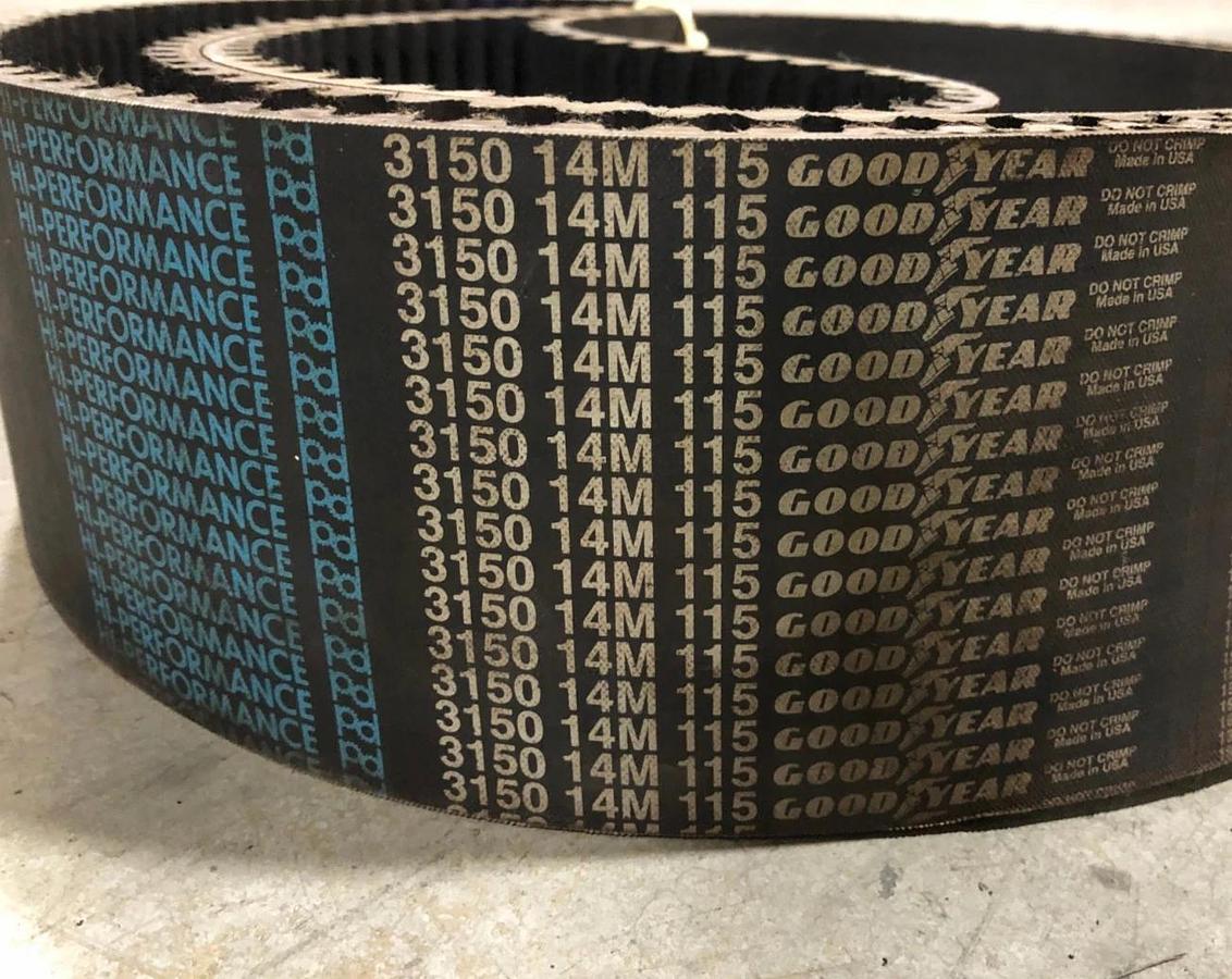 New Goodyear 3150-14M-115 Hi-Performance V-Belt - No Box