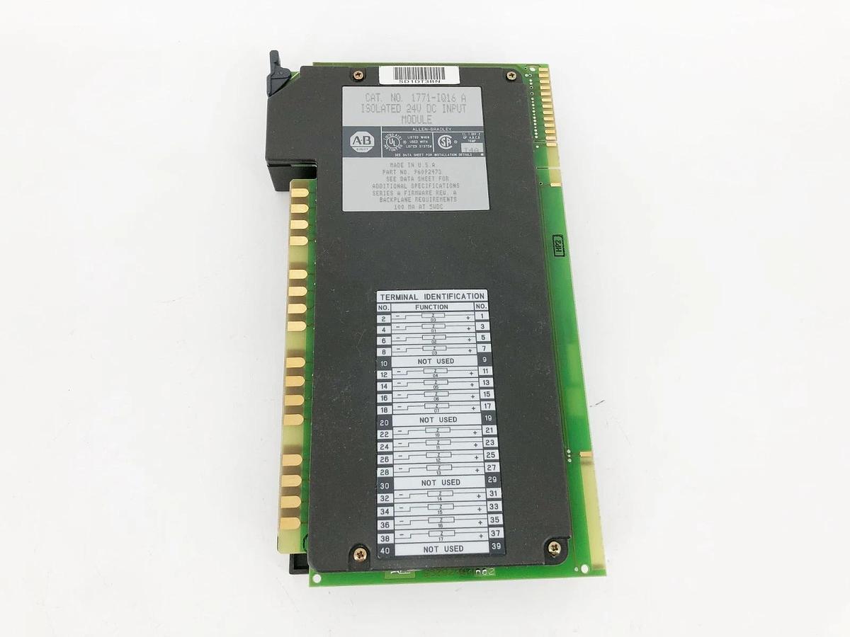 Used Lot of 4 Allen Bradley 1771-IQ16 Ser. A Isolated Input Module 24VDC
