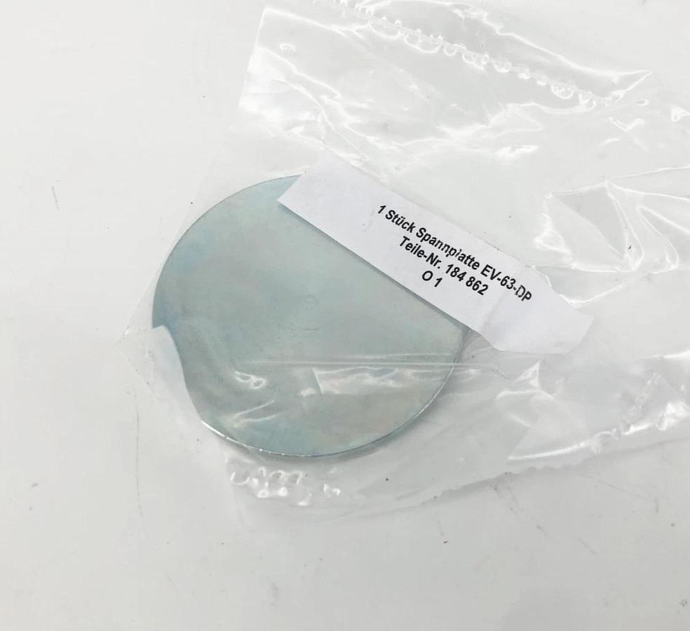 New Festo EV-63-DP Clamping Plate 184862 - No Box