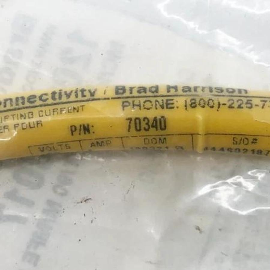 New Brad Connectivity 70340 Cable W80804 VDOAA030MKS0.15E03STGB030ALS