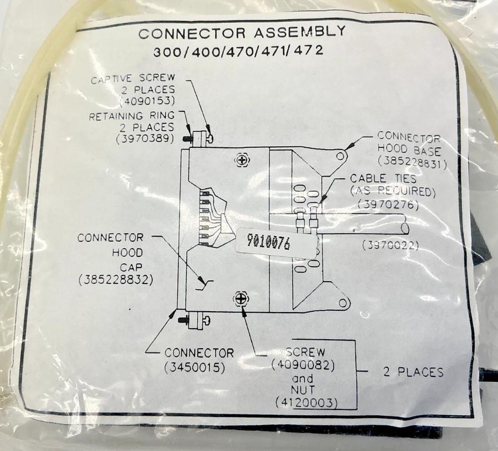 New 9010076 Connector Assembly 300/400/470/471/472 50-Pin MP-1100-25-DP-3