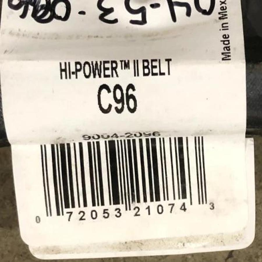 New Gates C96 Hi-Power II V-Belt 9004-2096 - No Box