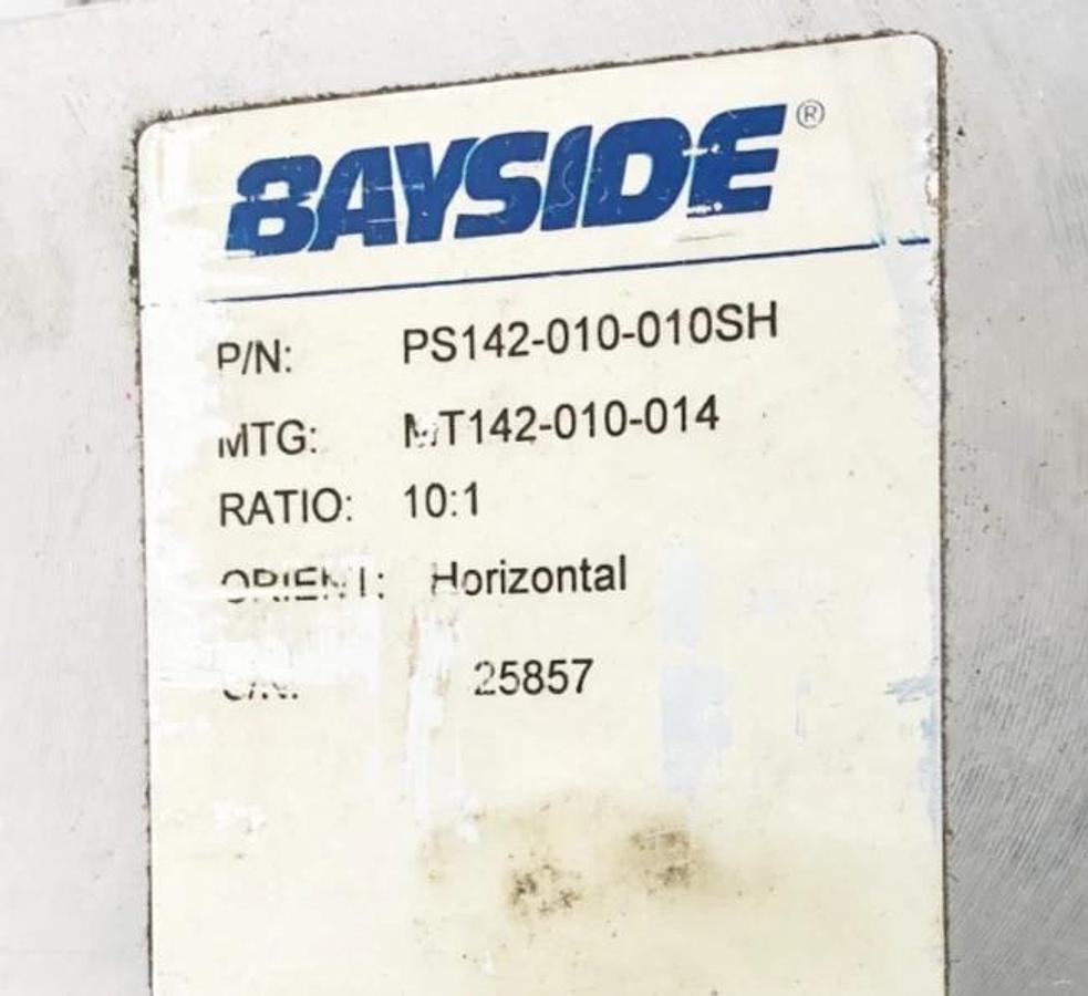 Used Pacific Scientific R63HENA-R2-NS-NV-00 Servomotor w/ Bayside PS142-010-010SH