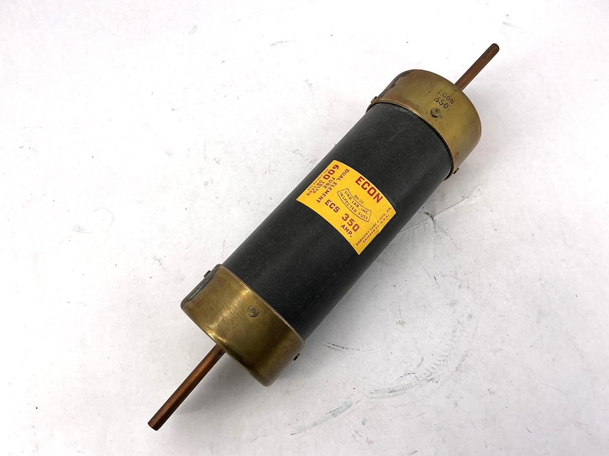 New Economy Fuse ECON ECS-350 Dual Element Fuse 350A 600V ECS350 - No Box