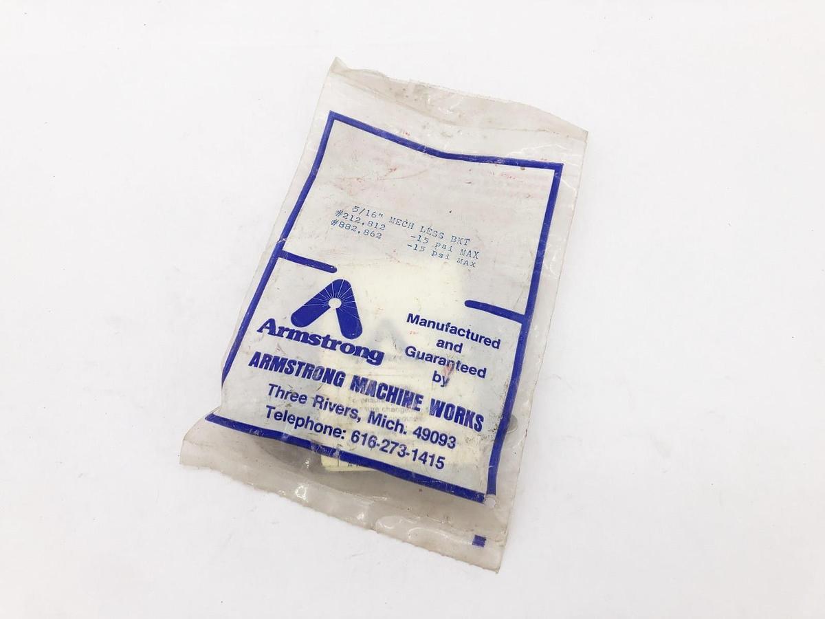 New Armstrong 5/16" MECH LESS BKT Repair Kit #212 812 882 862 15psi Max