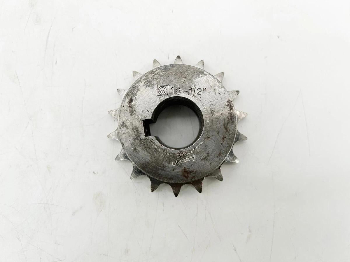 New Ametric 18-1/2" Chain Sprocket 18 Tooth 1" Bore